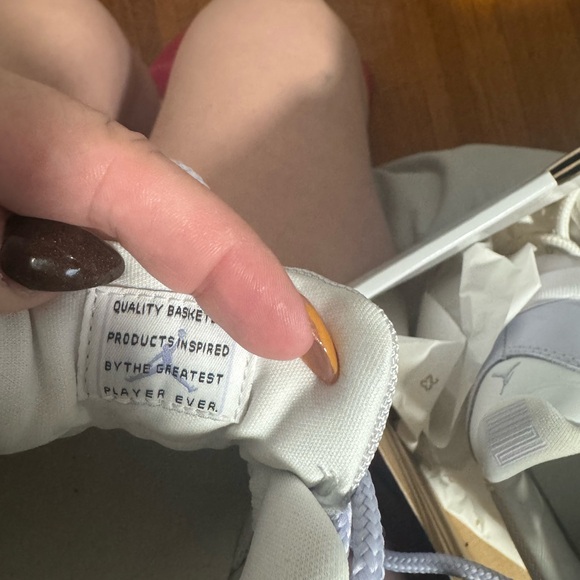 White and Gray Athletic Sneakers - Picture 10 of 11